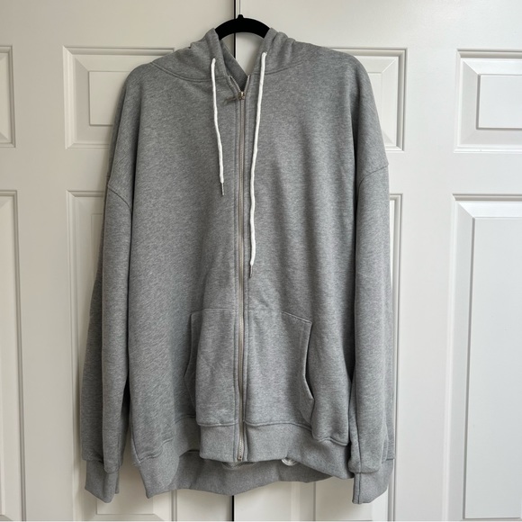 Milkstain Apparel Varsity Oversized Zip - Picture 1 of 4